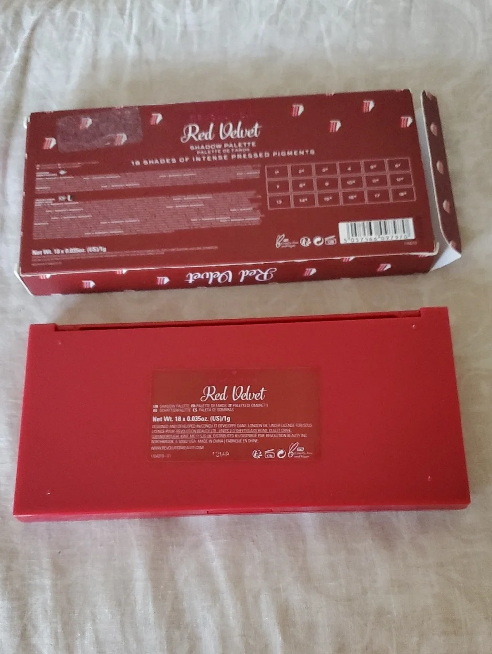 I Heart Revolution Red Velvet Palette